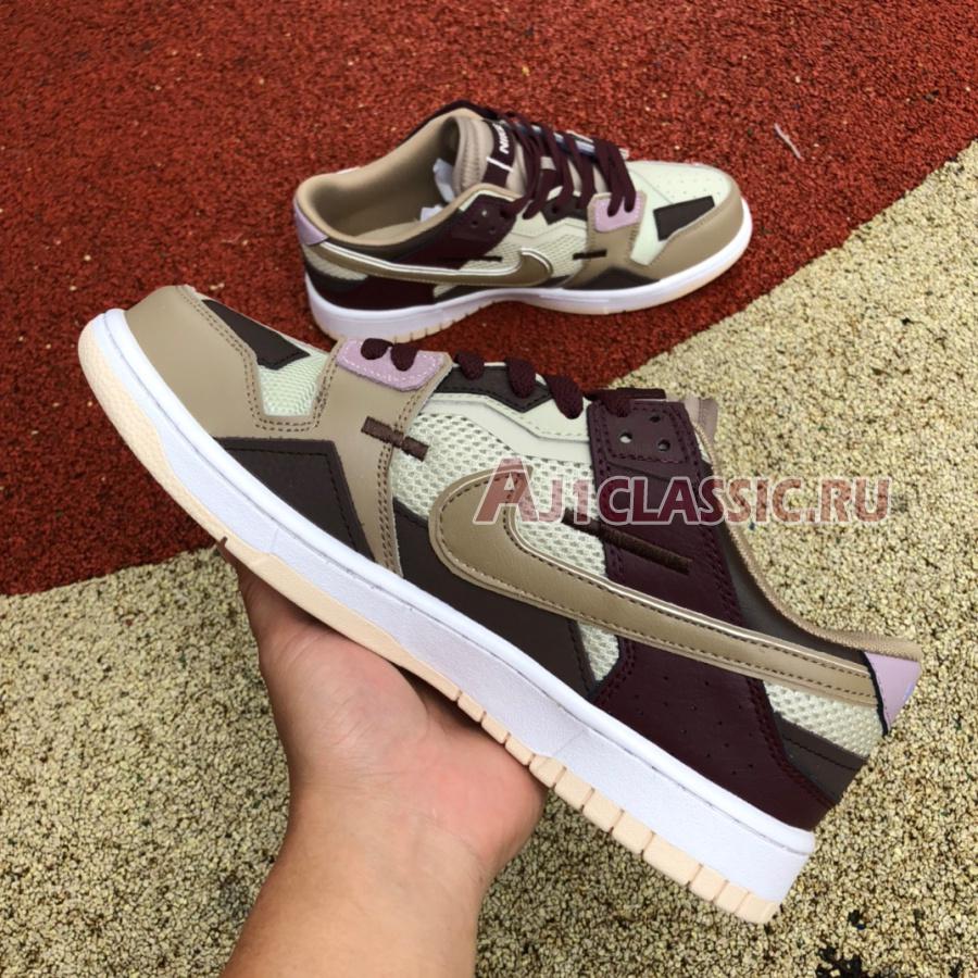 New Nike Dunk Scrap "Latte" DH7450-100 Shoes