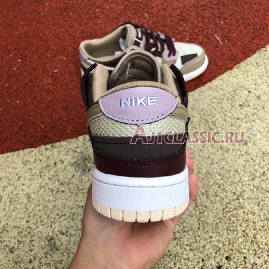 Nike Dunk Scrap Latte DH7450-100 Light Stone/Khaki/White Mens Womens Shoes