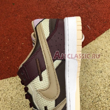 Nike Dunk Scrap Latte DH7450-100 Light Stone/Khaki/White Mens Womens Shoes