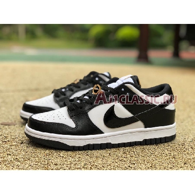 Nike Dunk Low World Champ DR9511-100 White/Black/Metallic Gold Mens Womens Shoes