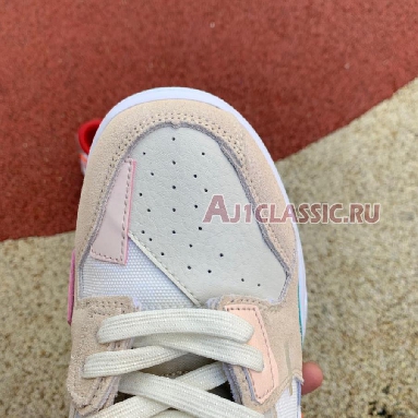 Nike Dunk Low Scrap Shapeless, Formless, Limitless DQ4975-181 Sail/Rush Orange/White Sneakers