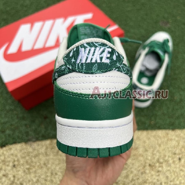 Nike Dunk Low Green Paisley DH4401-102 White/Malachite/Green Paisley Sneakers