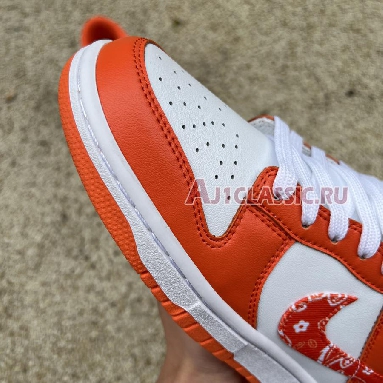 Nike Dunk Low Orange Paisley DH4401-103 White/Orange Sneakers