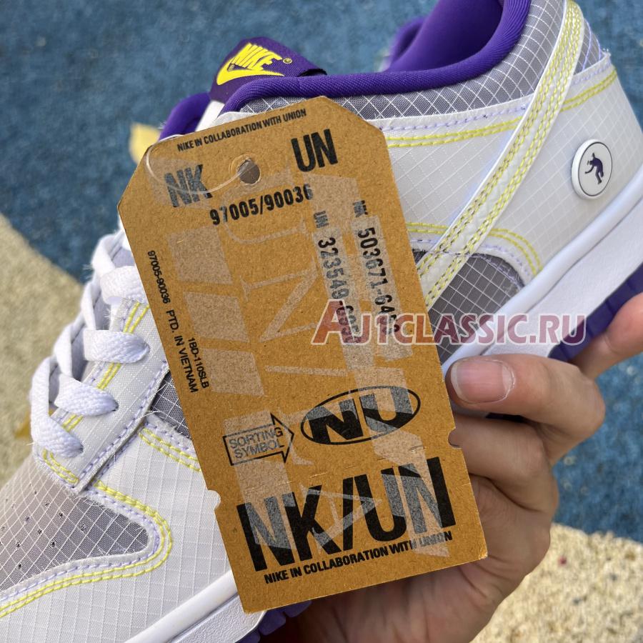 New Union LA x Nike Dunk Low "Passport Pack - Court Purple" DJ9649-500 Shoes