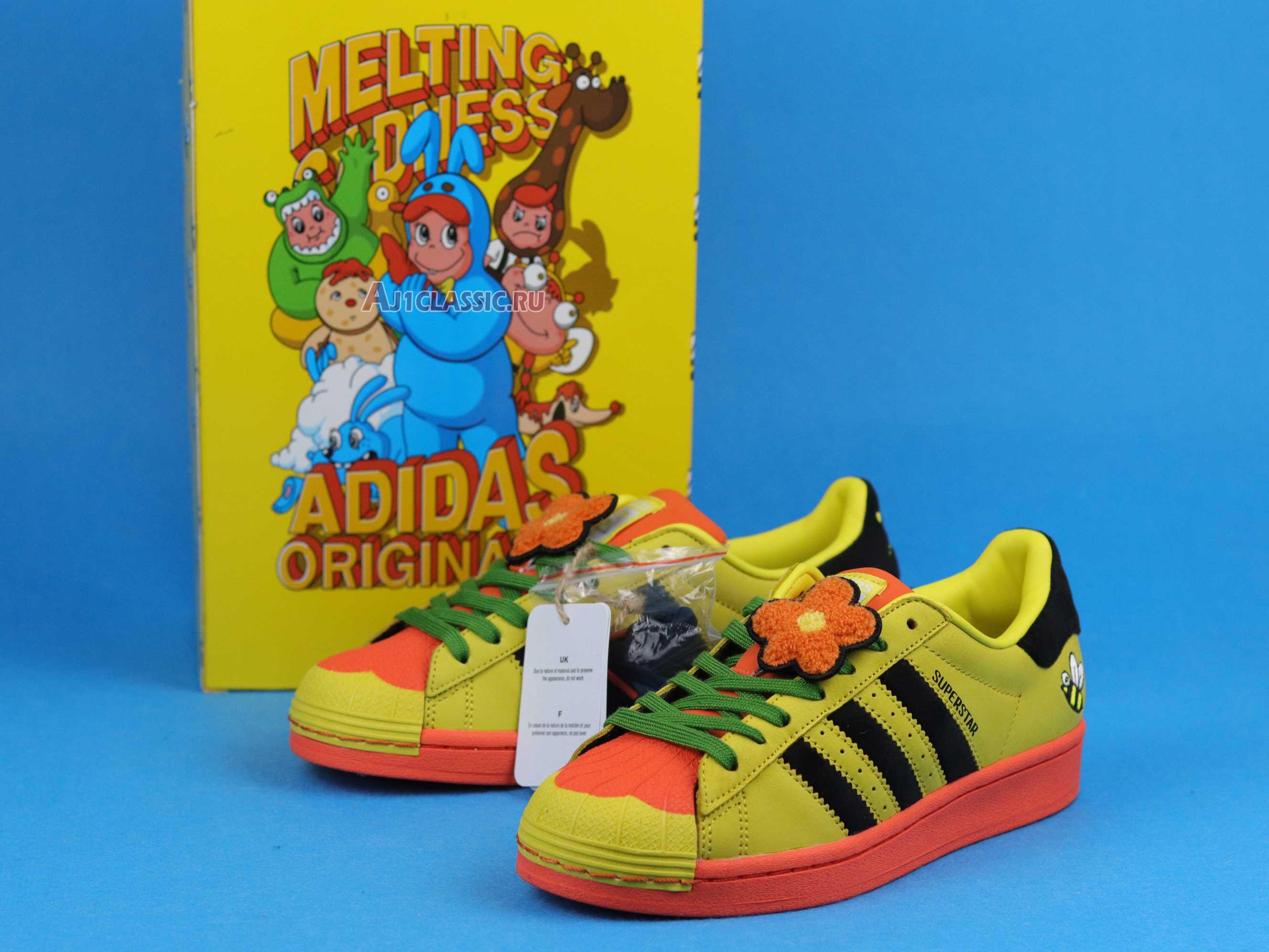 Melting Sadness x Adidas Superstar "Bee with You Pack - Yellow" FZ5254