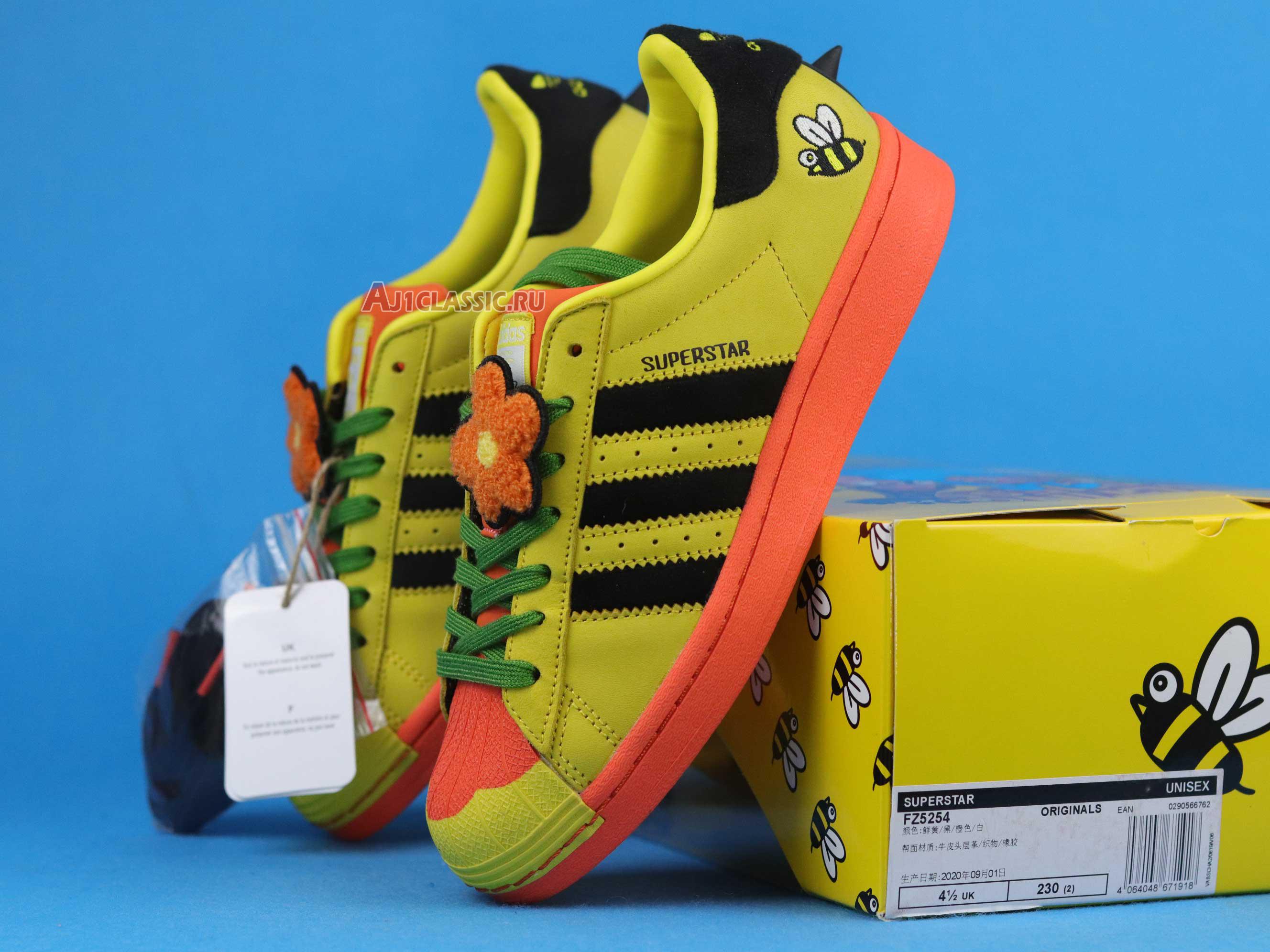 Melting Sadness x Adidas Superstar "Bee with You Pack - Yellow" FZ5254