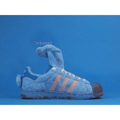 Melting Sadness x Adidas Superstar Bunny FZ5253 Joy Blue/Glow Pink/Craft Blue Sneakers