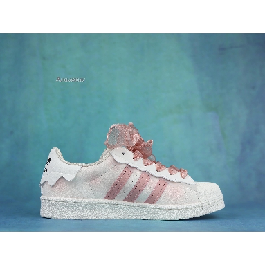 Adidas Originals Superstar Steamed Milk/Lace GW4441 Pink/White Sneakers