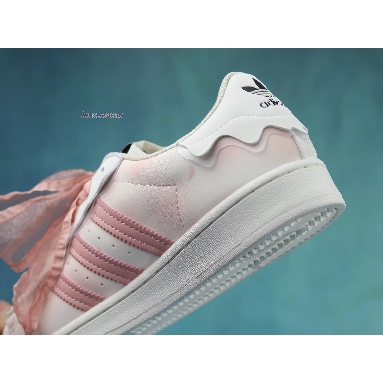 Adidas Originals Superstar Steamed Milk/Lace GW4441 Pink/White Sneakers