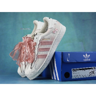 Adidas Originals Superstar Steamed Milk/Lace GW4441 Pink/White Sneakers