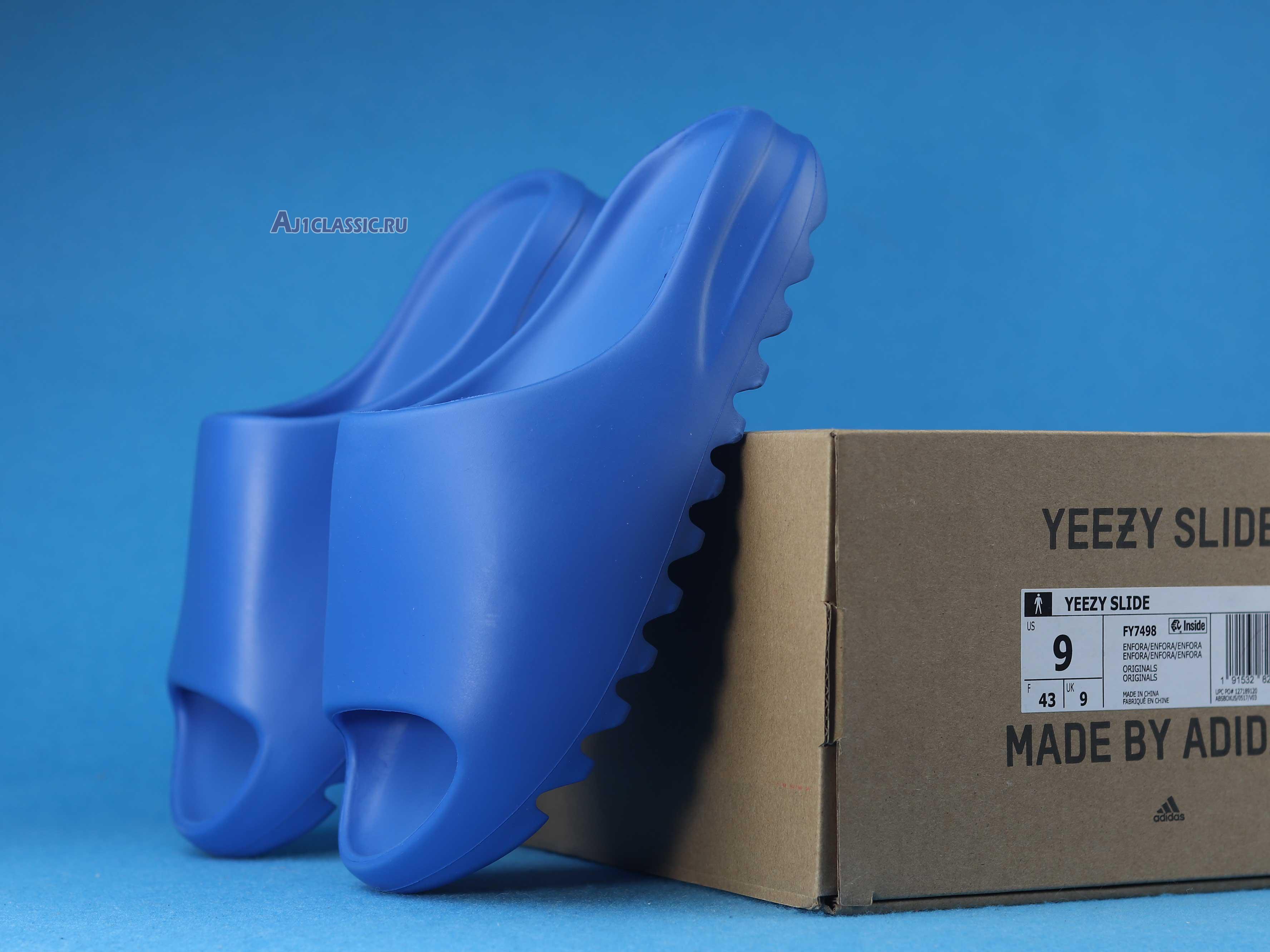 New Adidas Yeezy Slide "Blue" FY7498 Shoes