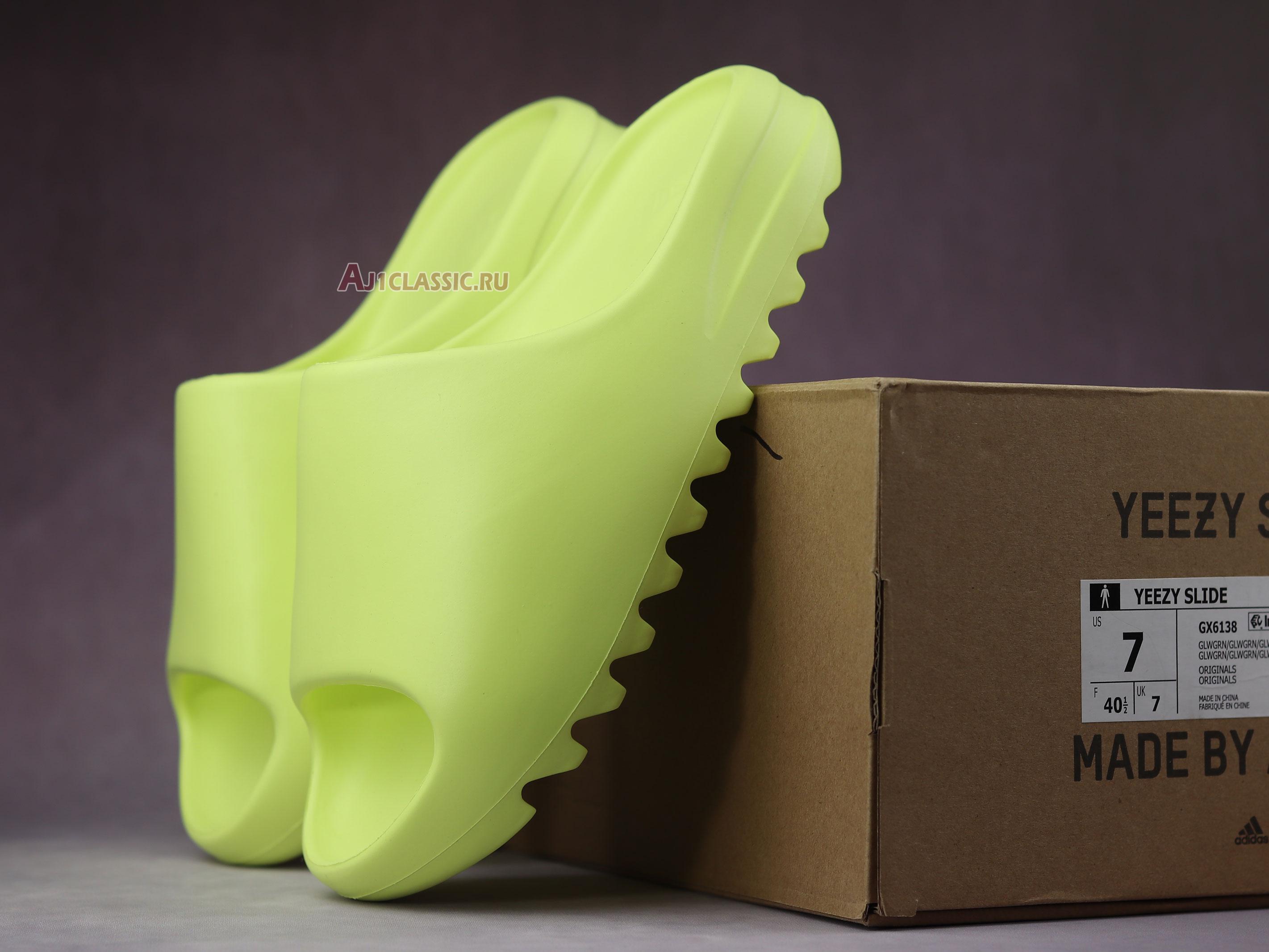 Adidas Yeezy Slide "Glow Green" GX6138