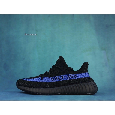 Adidas Yeezy Boost 350 V2 Dazzling Blue GY7164 Core Black/Dazzling Blue-Core Black Mens Womens Shoes