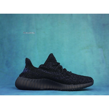 Adidas Yeezy Boost 350 V2 Dazzling Blue GY7164 Core Black/Dazzling Blue-Core Black Mens Womens Shoes