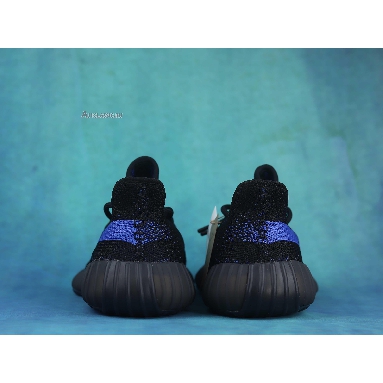 Adidas Yeezy Boost 350 V2 Dazzling Blue GY7164 Core Black/Dazzling Blue-Core Black Mens Womens Shoes