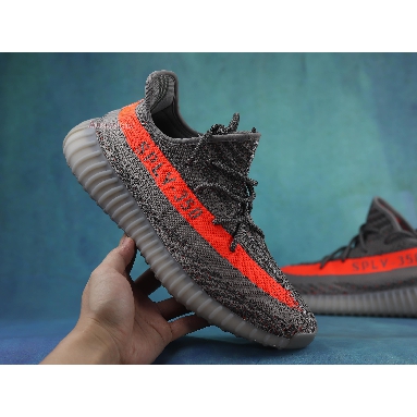 Adidas Yeezy Boost 350 V2 Beluga BB1826 Steel Grey/Beluga/Solar Red Sneakers