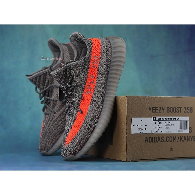 Adidas Yeezy Boost 350 V2 Beluga BB1826 Steel Grey/Beluga/Solar Red Sneakers