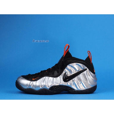 Nike Air Foamposite Pro Halloween CT2286-001 Flat Silver/Black-Electro Orange Mens Womens Shoes