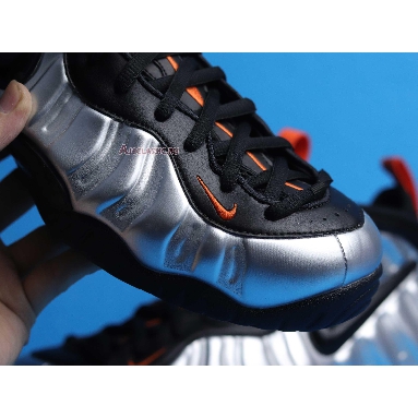 Nike Air Foamposite Pro Halloween CT2286-001 Flat Silver/Black-Electro Orange Mens Womens Shoes