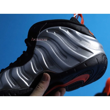 Nike Air Foamposite Pro Halloween CT2286-001 Flat Silver/Black-Electro Orange Mens Womens Shoes