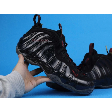 Nike Air Foamposite One Cough Drop 314996-901 Black/Varsity Red Sneakers