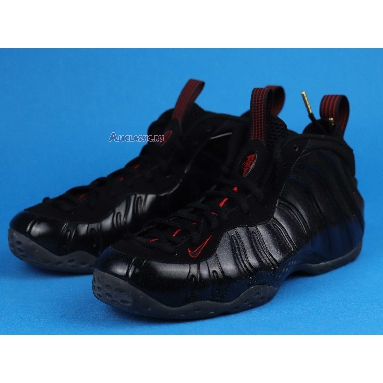 Nike Air Foamposite One Cough Drop 314996-901 Black/Varsity Red Sneakers