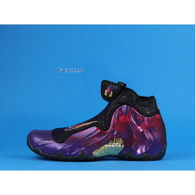 Nike Air Foamposite One Chinese New Year BV6648-605 University Red/Black-Varsity Purple-Metallic Gold Mens Womens Shoes