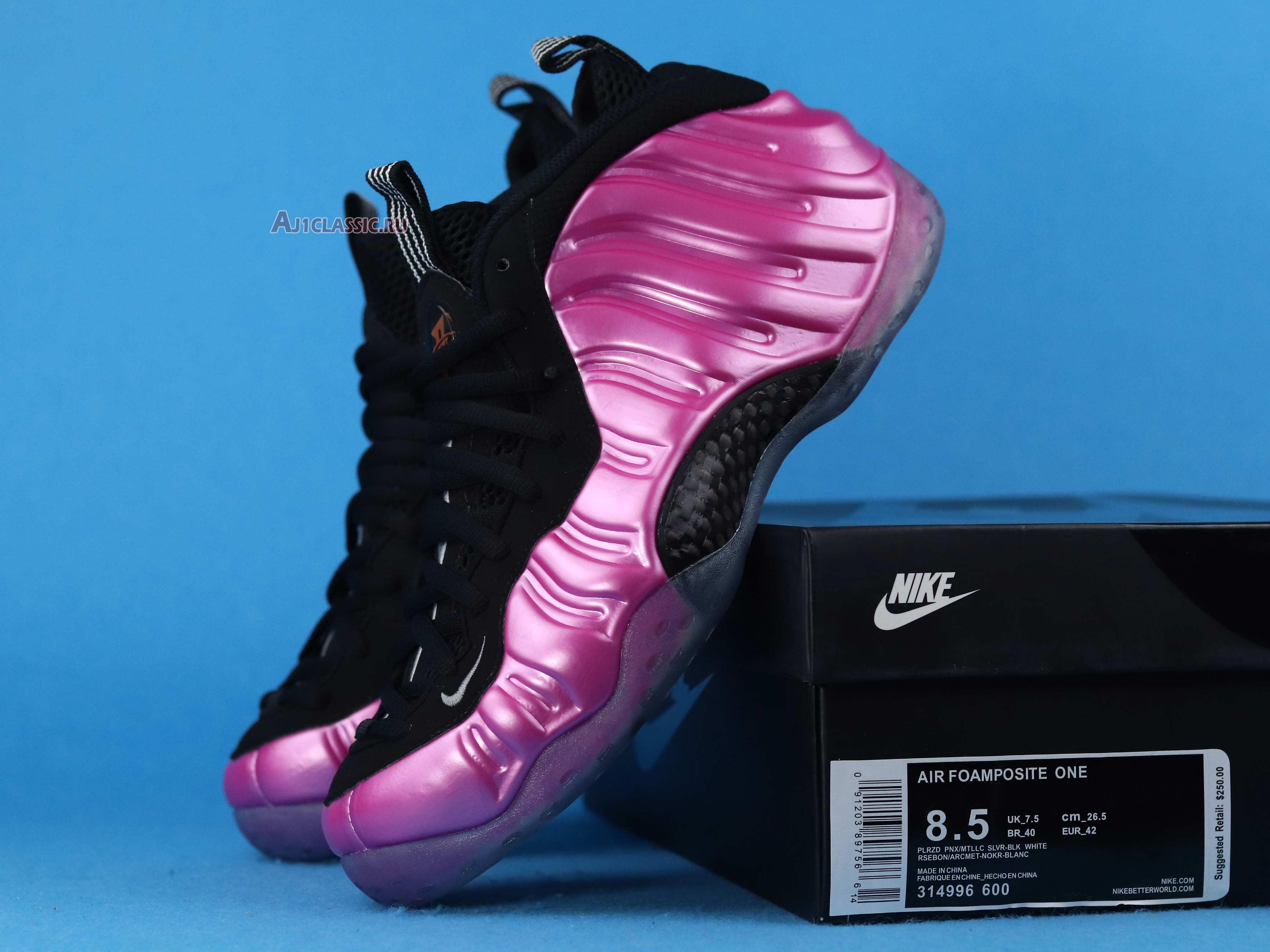 New Nike Air Foamposite One "Pearlized Pink" 314996-600 Shoes