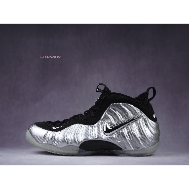 Nike Air Foamposite Pro Silver Surfer 616750-004 Metallic Silver/Black-Metallic Silver Mens Womens Shoes