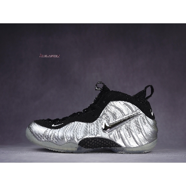 Nike Air Foamposite Pro Silver Surfer 616750-004 Metallic Silver/Black-Metallic Silver Mens Womens Shoes