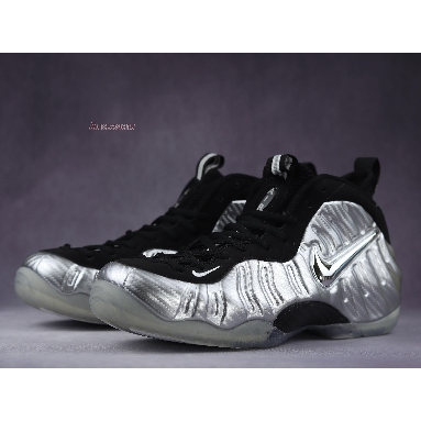 Nike Air Foamposite Pro Silver Surfer 616750-004 Metallic Silver/Black-Metallic Silver Mens Womens Shoes