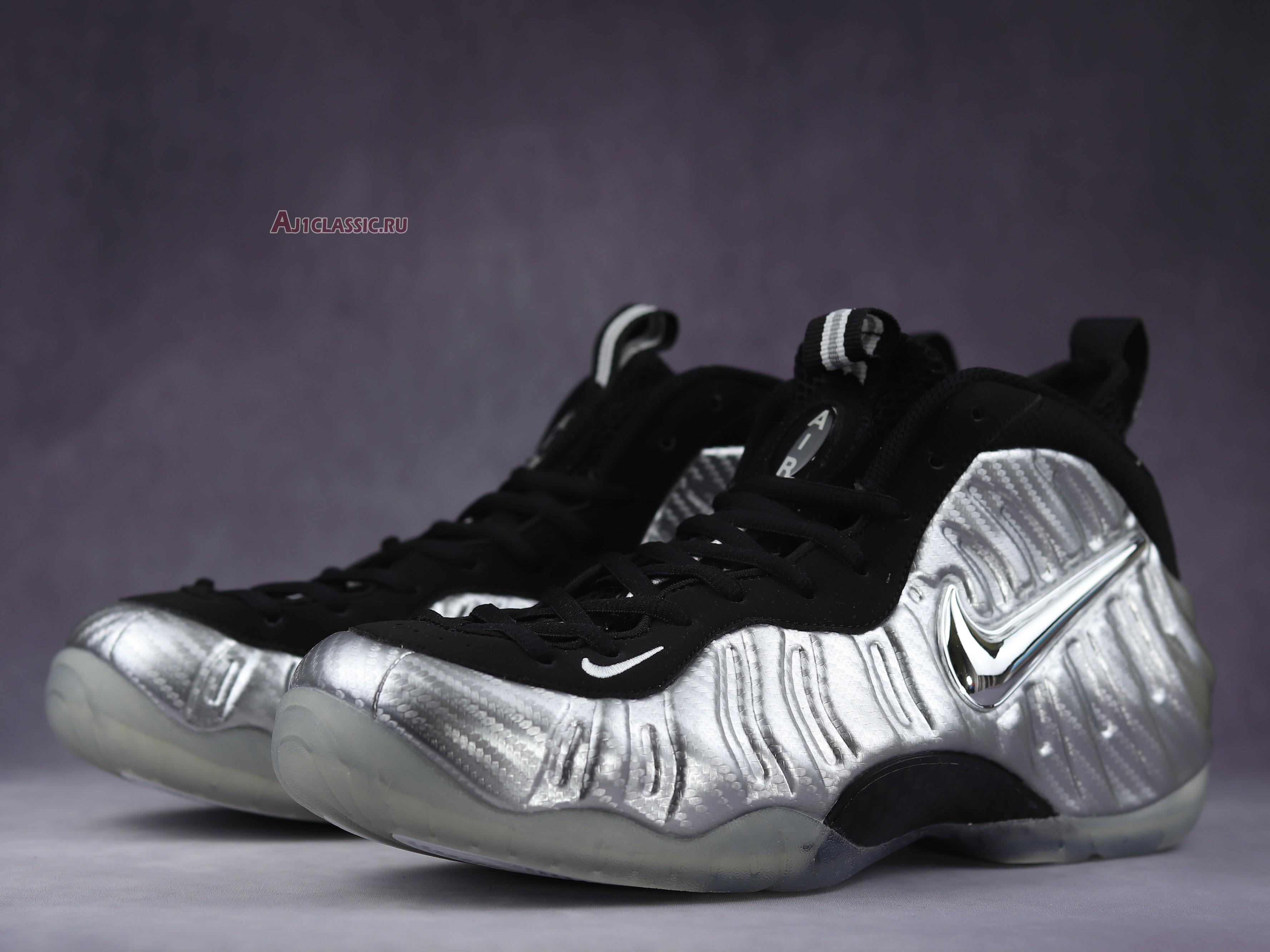 New Nike Air Foamposite Pro "Silver Surfer" 616750-004 Shoes