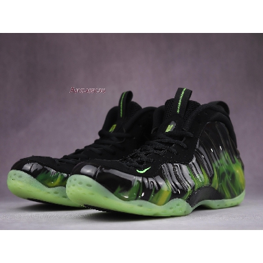 Nike Air Foamposite One Paranorman 579771-003 Black/Electric Green Mens Womens Shoes