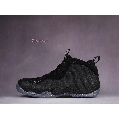 Nike Air Foamposite One Swoosh CV0369-001 Black/Metallic Silver Sneakers