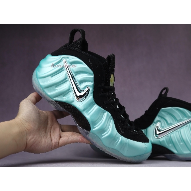 Nike Air Foamposite Pro Island Green 624041-303 Island Green/Metallic Platinum Mens Womens Shoes