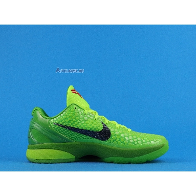 Nike Zoom Kobe 6 Protro Grinch CW2190-300 Green Apple/Volt/Crimson/Black Mens Womens Shoes