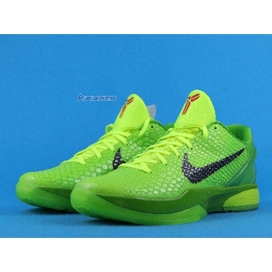 Nike Zoom Kobe 6 Protro Grinch CW2190-300 Green Apple/Volt/Crimson/Black Mens Womens Shoes