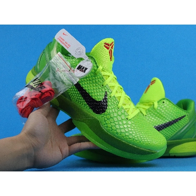 Nike Zoom Kobe 6 Protro Grinch CW2190-300 Green Apple/Volt/Crimson/Black Mens Womens Shoes