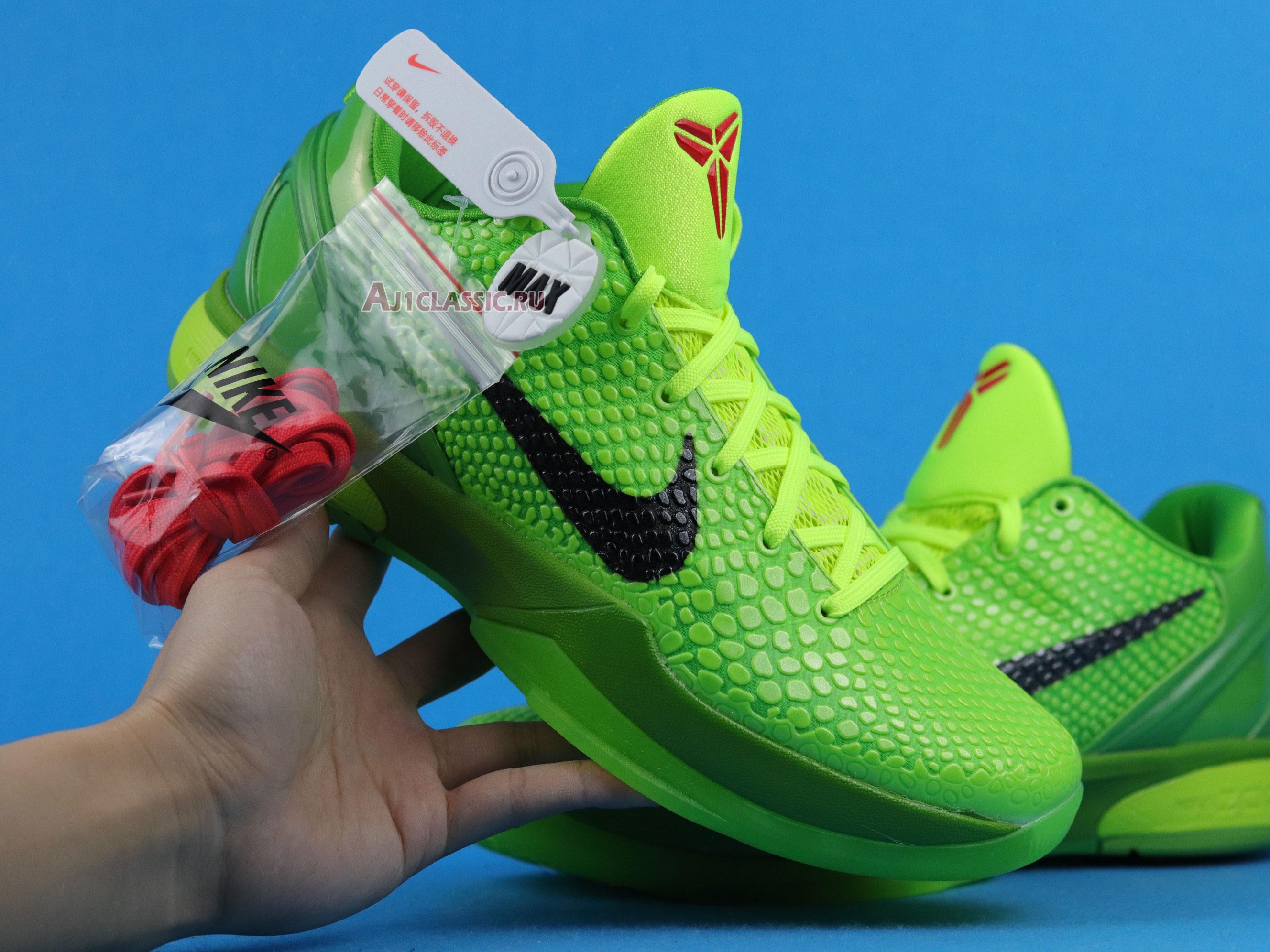 New Nike Zoom Kobe 6 Protro "Grinch" CW2190-300 Shoes