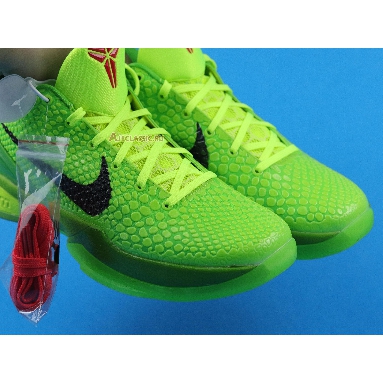 Nike Zoom Kobe 6 Protro Grinch CW2190-300 Green Apple/Volt/Crimson/Black Mens Womens Shoes