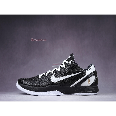 Nike Zoom Kobe 6 Protro Mambacita Sweet 16 CW2190-002 Black/White-Metallic Gold Mens Womens Shoes