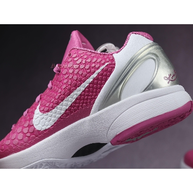 Nike Zoom Kobe 6 Protro Think Pink CW2190-600 Pinkfire/Metallic Silver/White Mens Womens Shoes