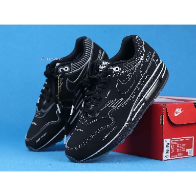 Nike Air Max 1 Sketch To Shelf - Black CJ4286-001 Black/White Mens Womens Shoes