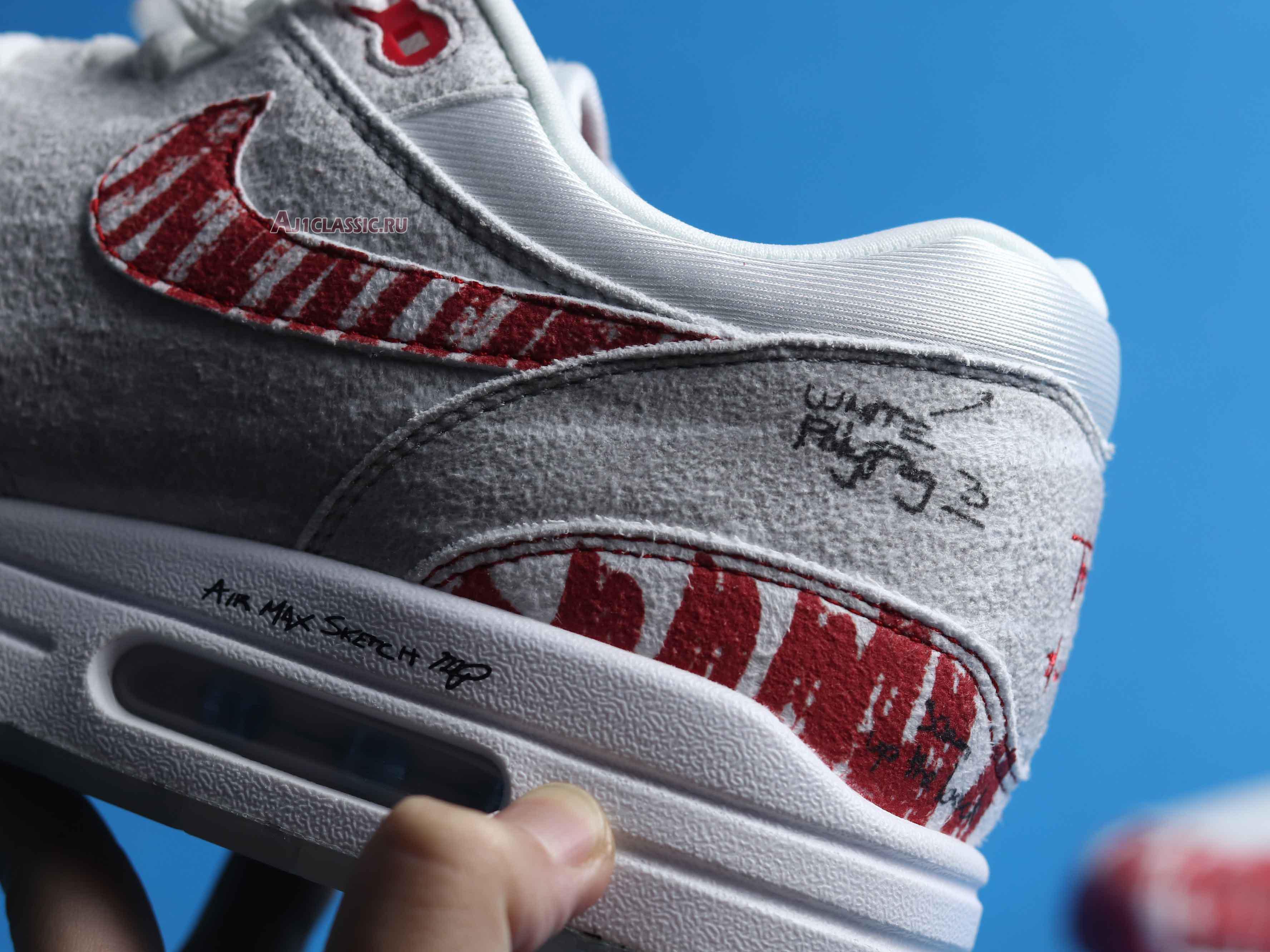 Nike Air Max 1 "Sketch To Shelf - University Red" CJ4286-101