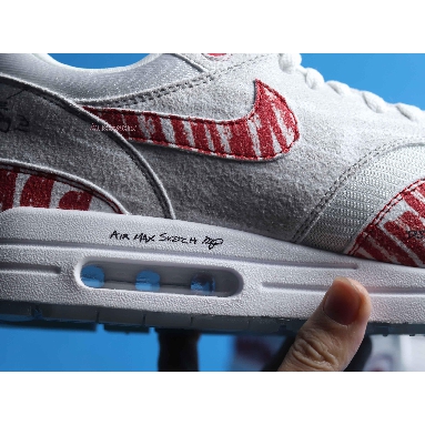 Nike Air Max 1 Sketch To Shelf - University Red CJ4286-101 White/University Red Sneakers