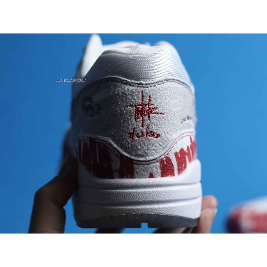 Nike Air Max 1 Sketch To Shelf - University Red CJ4286-101 White/University Red Mens Womens Shoes