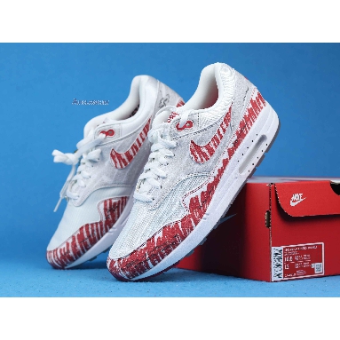 Nike Air Max 1 Sketch To Shelf - University Red CJ4286-101 White/University Red Mens Womens Shoes