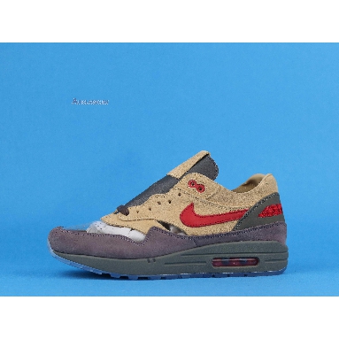 Clot x Nike Air Max 1 Kiss Of Death CHA DD1870-200 Brown/Red Sneakers