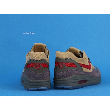 Clot x Nike Air Max 1 Kiss Of Death CHA DD1870-200 Brown/Red Mens Womens Shoes