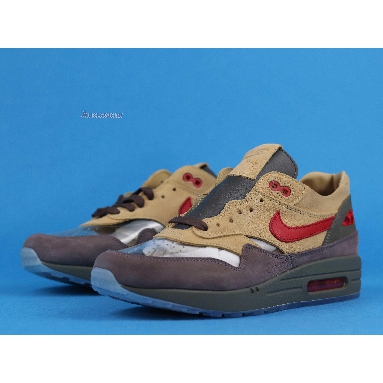 Clot x Nike Air Max 1 Kiss Of Death CHA DD1870-200 Brown/Red Sneakers